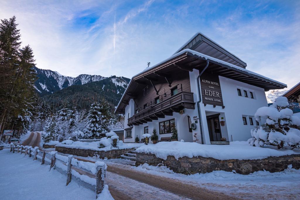 מאיירהופן Alpin Hotel Garni Eder - Private Living מראה חיצוני תמונה
